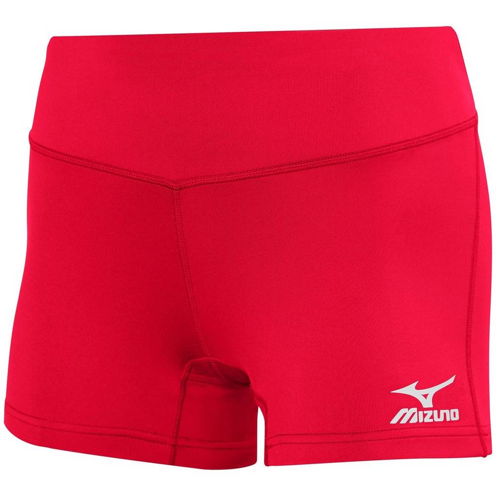 Pantaloncini Mizuno Pallavolo Victory 3.5" Inseam Donna - Rosse - 52368-BXJK